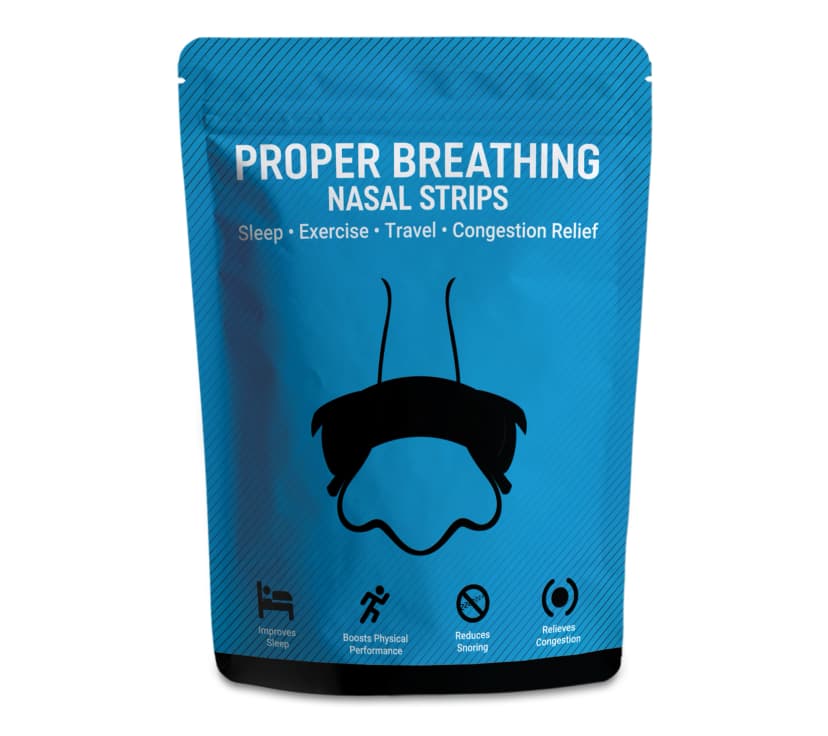 Proper Breathing Nasal Strips - 30 Pack